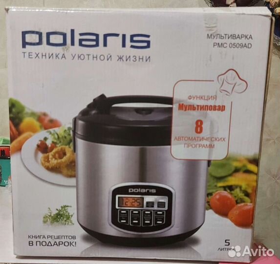 Мультиварка polaris pmc 0509ad