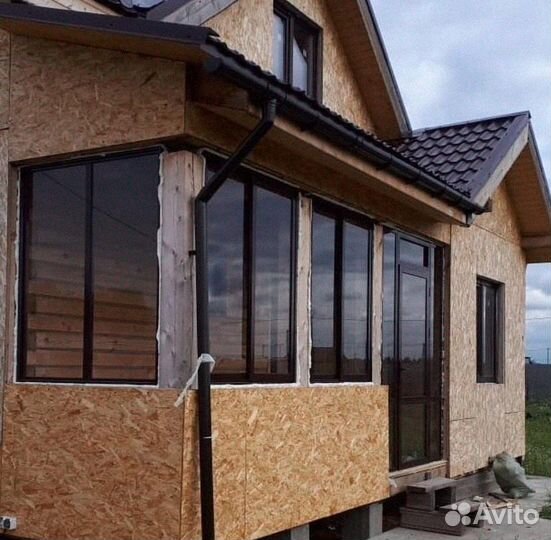 Окно двухстворчатое откидное