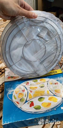 Менажница керамическая секционная