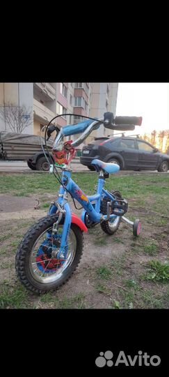 Велосипед детский 4х колесный