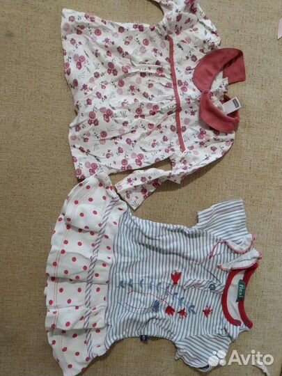 Вещи для девочки до года