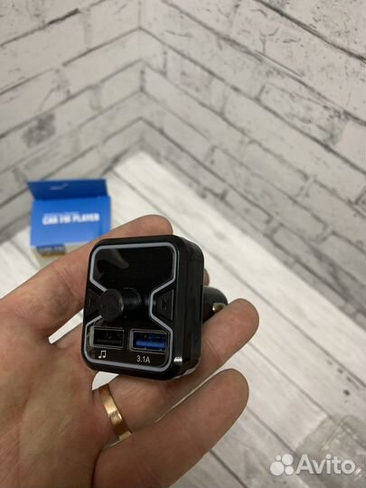 Fm модулятор с bluetooth новые