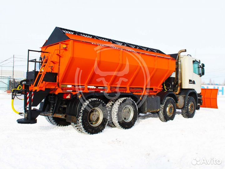 Кдм на базе шасси Scania