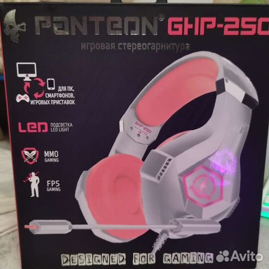 Наушники PanteoN, оригинальные, игровые