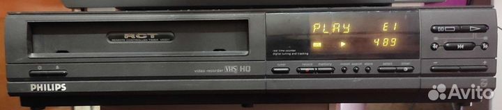 Видиомагнитофон philips