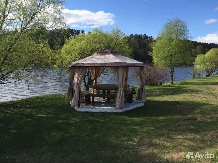 Аренда беседок на воде