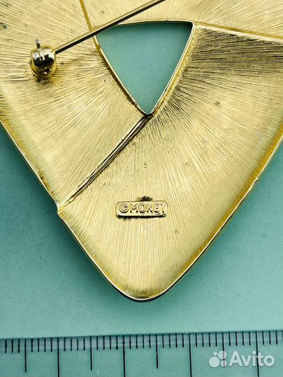 Брошь винтажная Monet 70гг США Б31