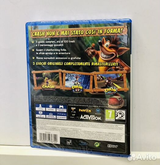 Crash bandicoot n sane trilogy ps4