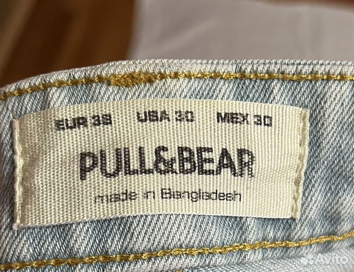 Шорты джинсовые мужские Pull&bear