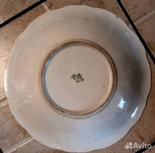 Блюдо тарелка для фруктов Дулево СССР