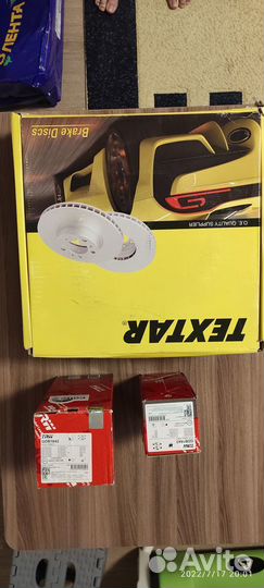 Комплект тормозных дисков и колодок на ML 164/ GL