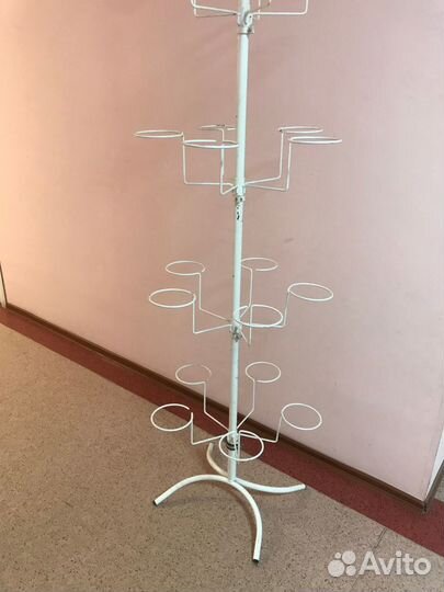 Стойка вертушка для головных уборов, шапок