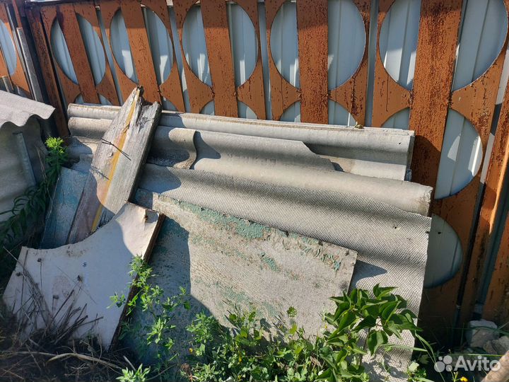 Шифер б/у кирпич б/у