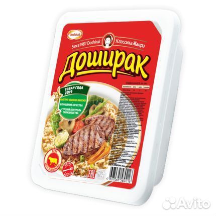 Лапша Доширак со вкусом Говядины 90г (опт)