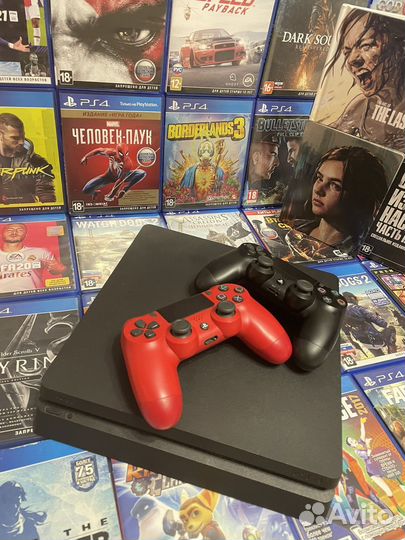 Sony Playstation 4 1Tb + Ps Plus + Гарантия