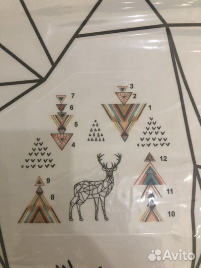 Интерьерные наклейки на стену шкаф