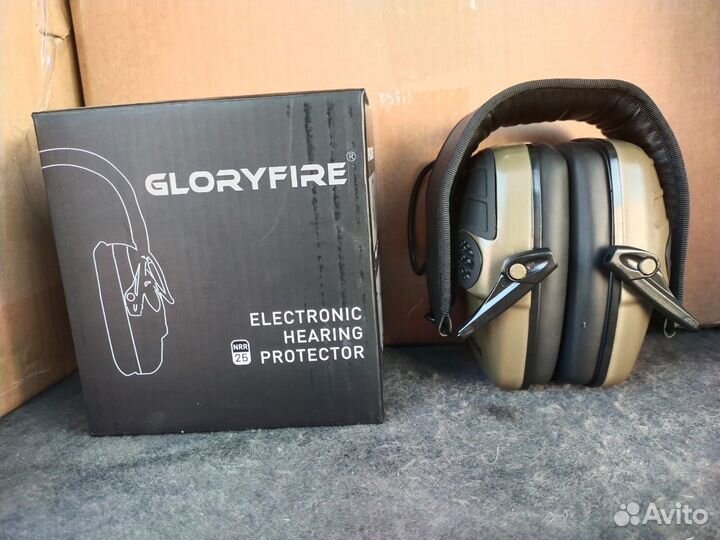 Активные тактические наушники с выходом под рацию