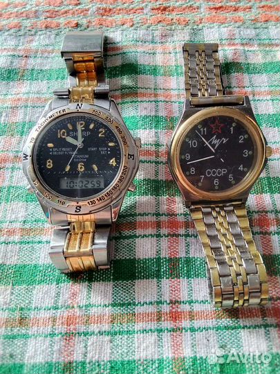 Часы электронные луч И sharp