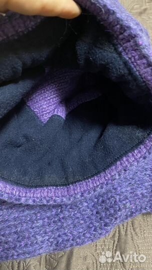 Комплект шапка и снуд зимний новый