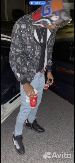 Зип худи bape