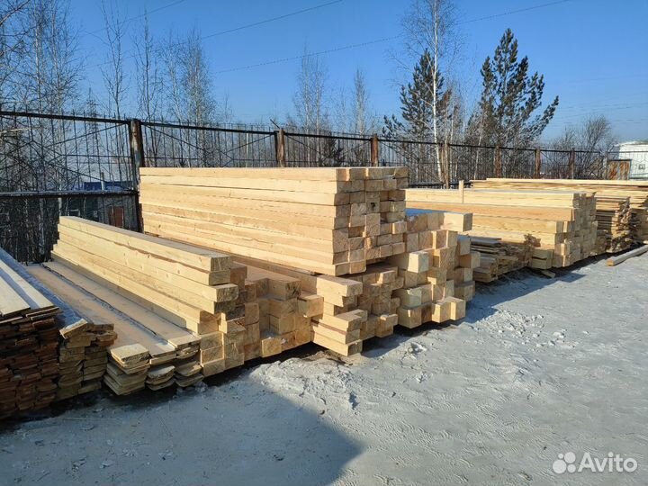Пиломатериал брус доска