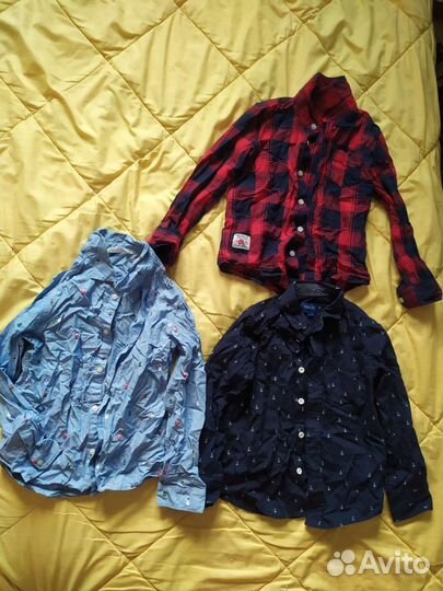 Рубашки для мальчиков