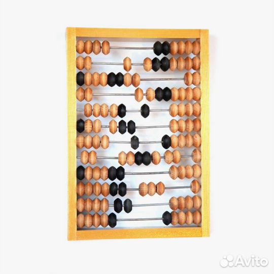 Счёты винтажные СССР деревянные