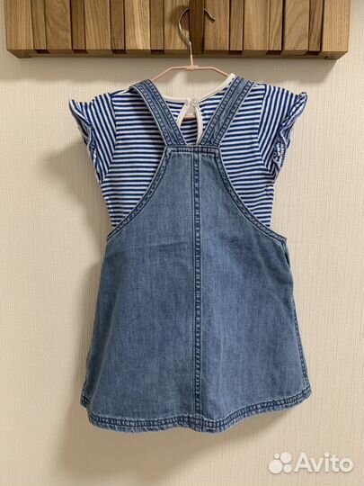 Джинсовый сарафан для девочки 92-98 Mothercare