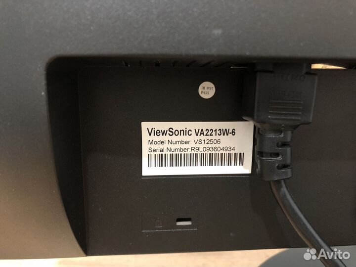 Монитор Viewsonic 22