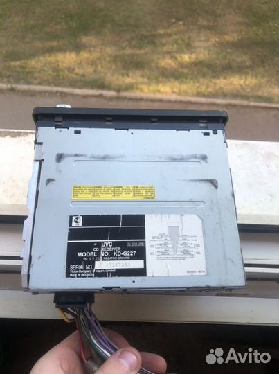 Магнитола jvc KD-G277