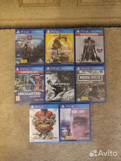 Диски для Sony playstation 4