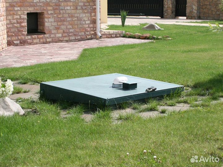 Септик эко Дека 4 переливной