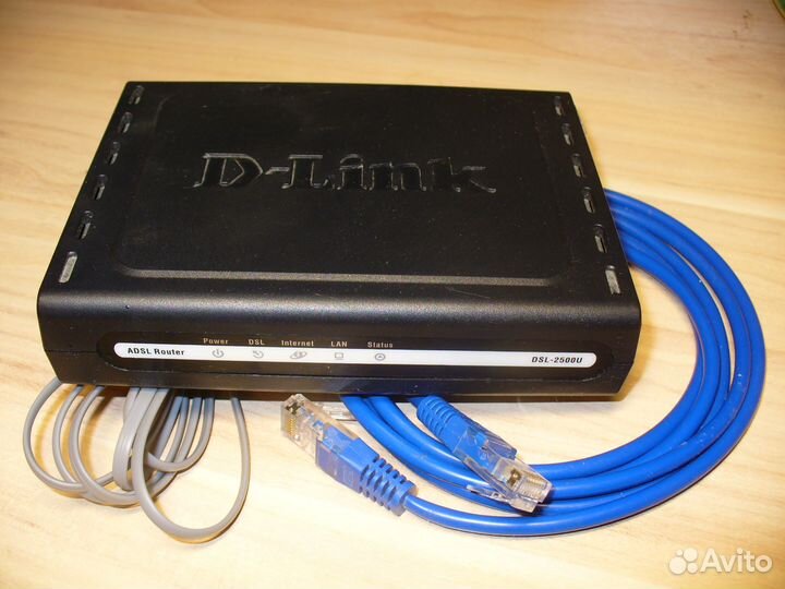 Роутер-маршрутизатор D-Link DSL-2500U adsl2+
