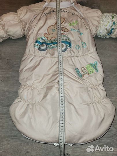 Зимний комбинезон трансформер (0-2 года)