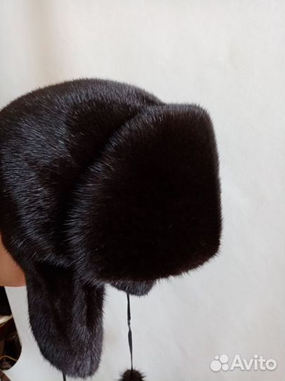 Шапка норковая женская