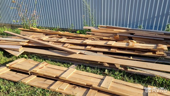 Остатки пиломатериалов, доска, опалубка, поддоны