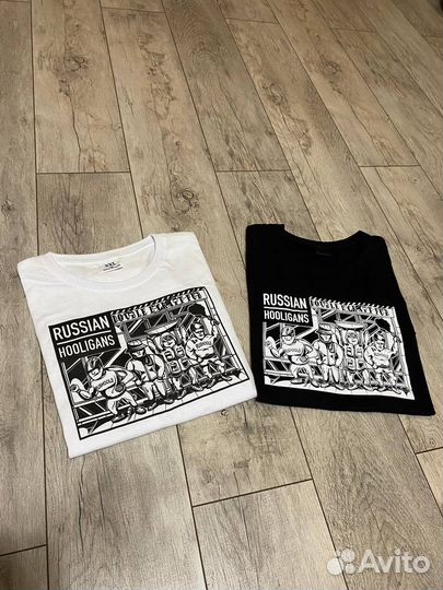 Футболка russian hooligans оригинал