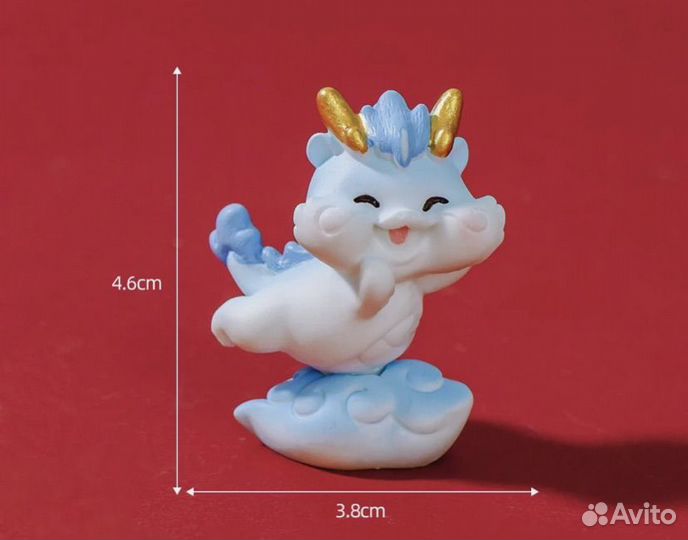 Дракончик фигурка к новому году