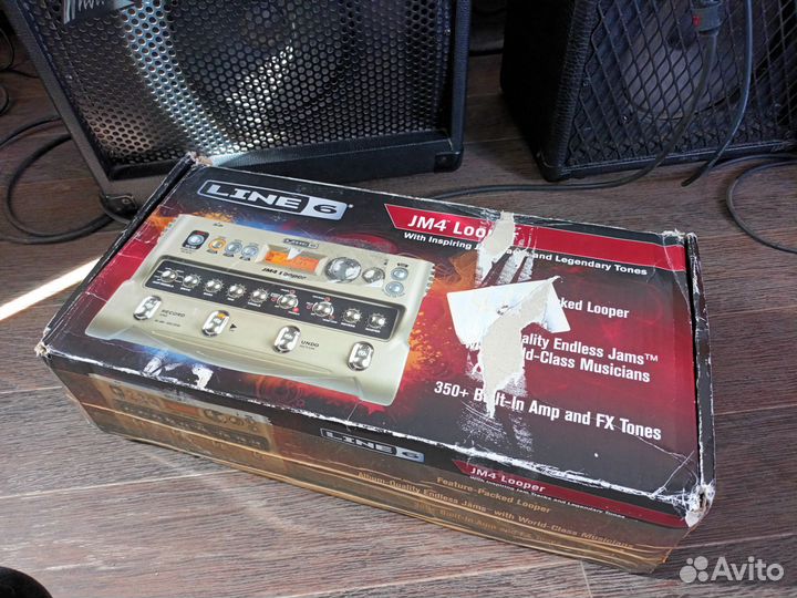 Луппер/процессор Line6 JM4 looper (обмен/продажа)