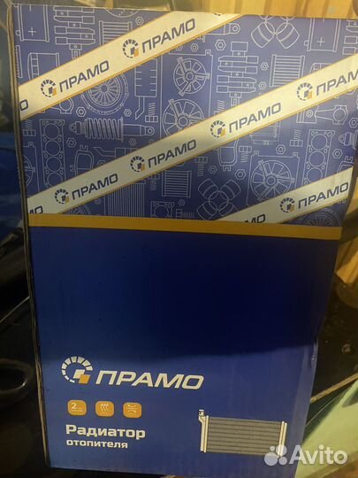 Радиатор отопителя renault logan