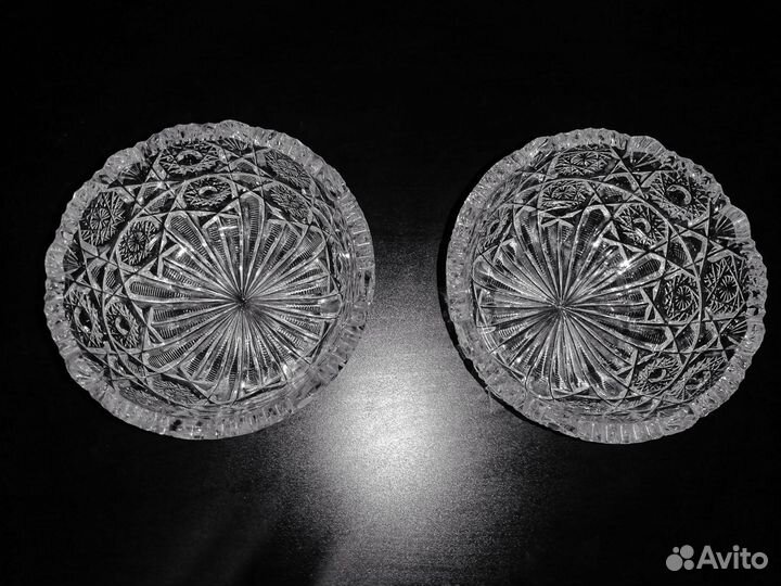 Салатник хрустальный