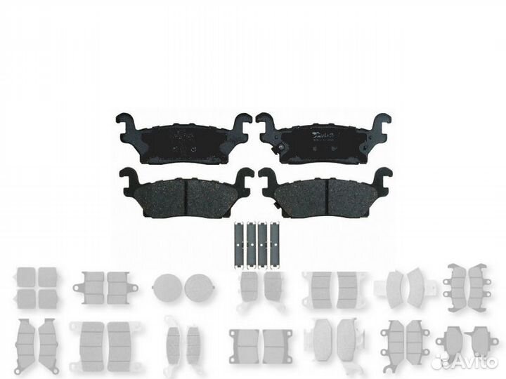 Колодки Hummer H3 05