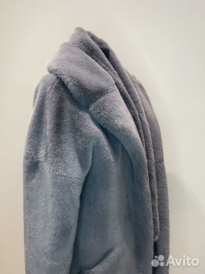 Шуба из экомеха anse женская 42