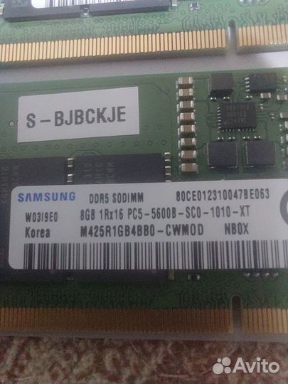 Оперативная память ddr5 16gb 5600