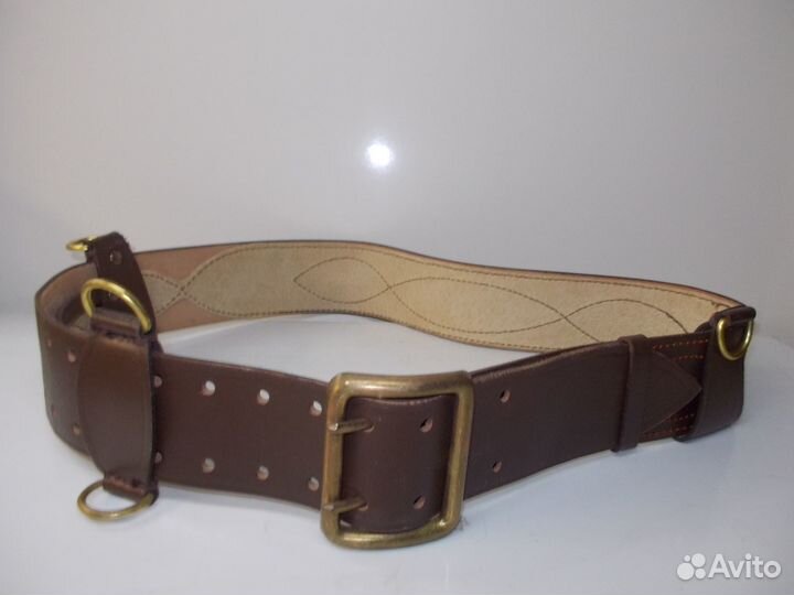 Ремень мужской кожаный