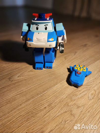 Большой трансформер поли на радиоуправлении