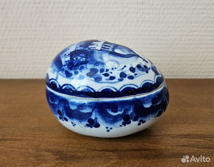 Шкатулка яйцо пасхальное