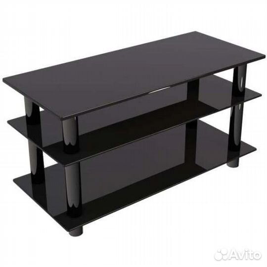 Стеклянная тумба под тв