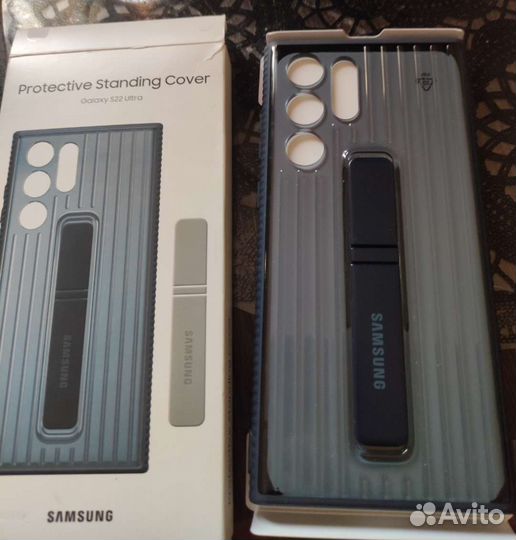 Оригинальный чехол на Самсунг с 22 ультра