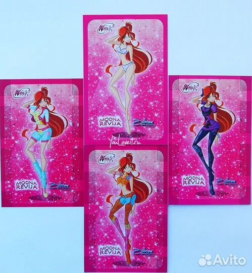 Карточки винкс